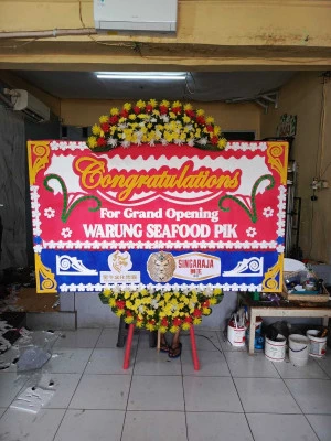 Papan Bunga di Purbaratu